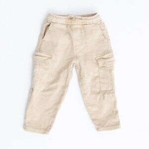 Zara Toddler Khaki Cargo Pants